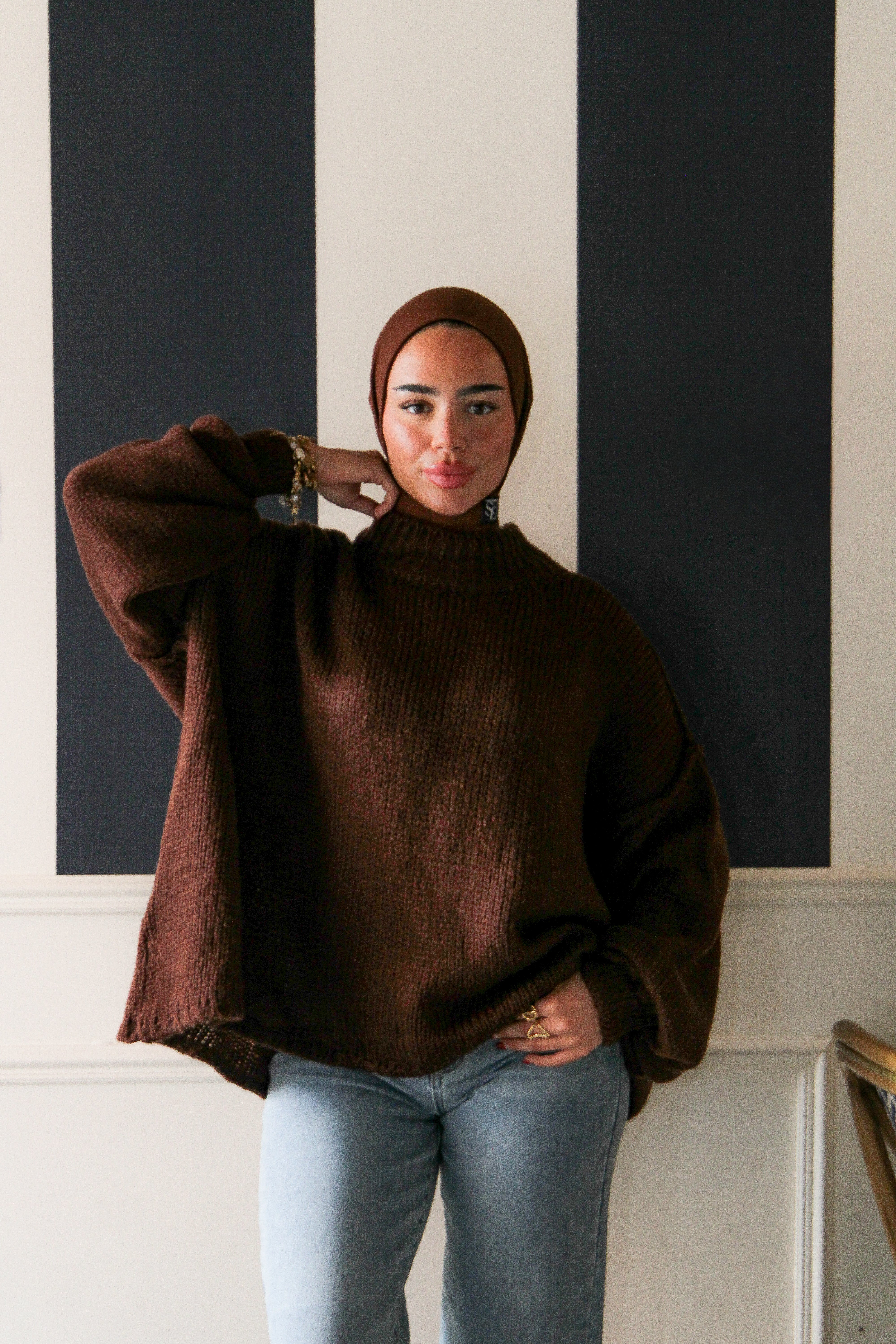 Pull oversize Laina
